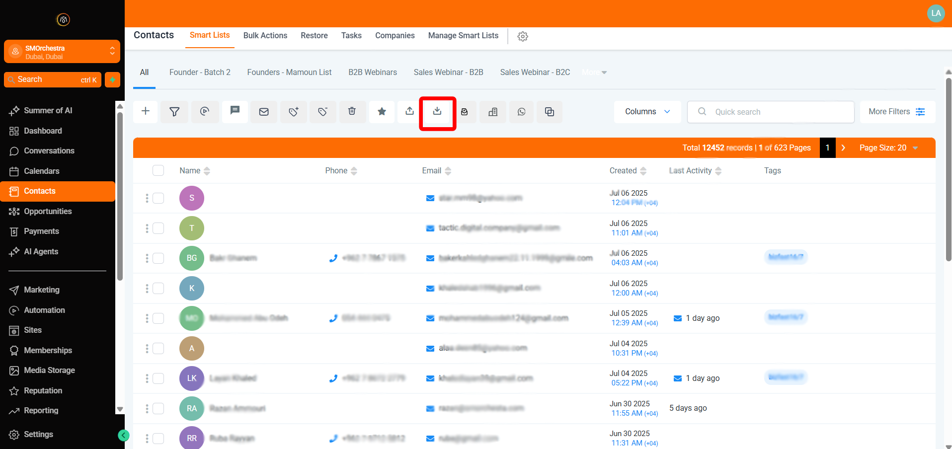 BusinessFast Dashboard